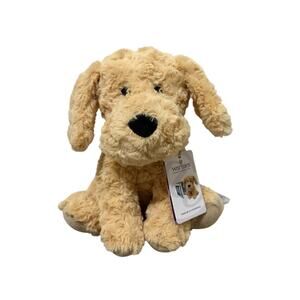 NWT Golden Dog Warmies Microwaveable Weighted Stuffed Animal Lavender Scented
